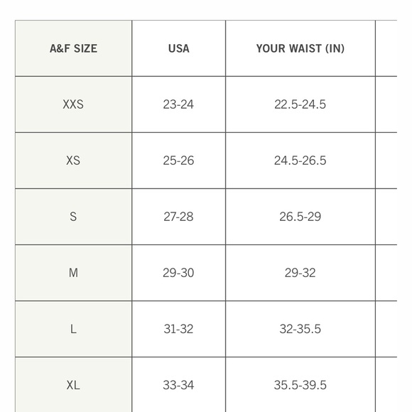 Abercrombie curve love White Linen Skort - Picture 3 of 4